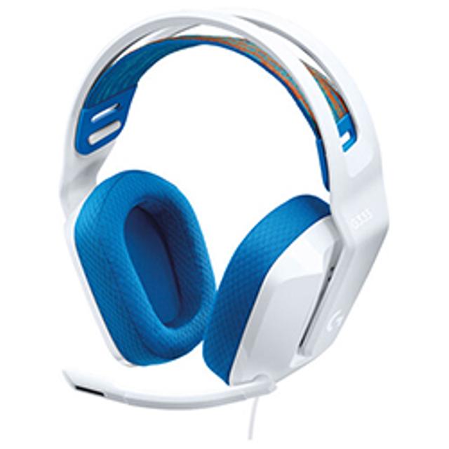 AUDIFONO+MICROFONO LOGIT. ALAMBRICO.GAMER G335 BLANCO