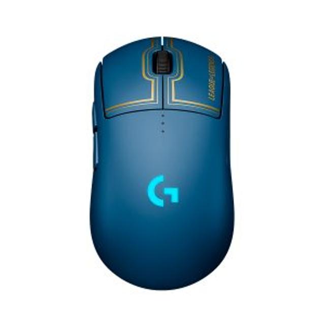 MOUSE LOGITECH INALAMBRICO GAMER LOL-WAVE2 LIGHTSPEED RGB 2.4GHZ AZUL