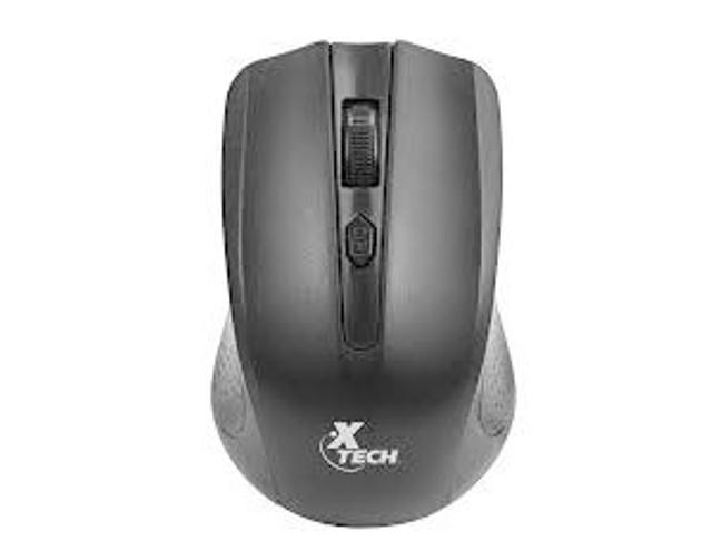 MOUSE XTECH INALAMBRICO 2.4 GHz 4 BOTONES 1600dpi NEGRO