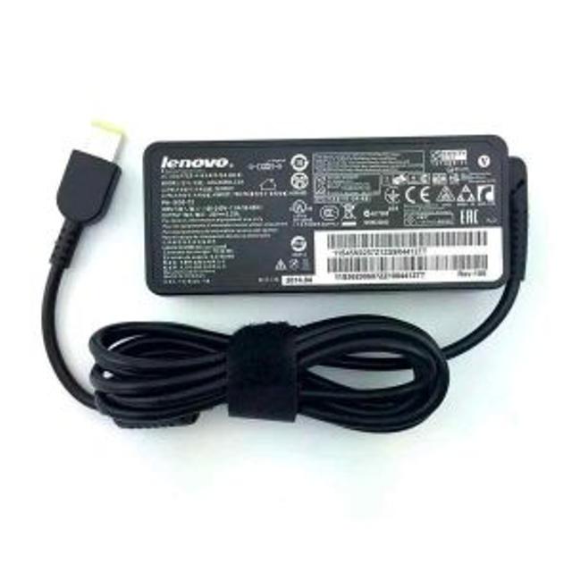 CARGADOR LENOVO IP 20V=3.25AMP RECTANGULAR (65W)