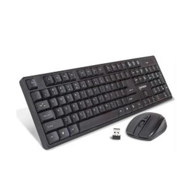 SET TECLADO/MOUSE MANHATTAN, INALAMBRICO, 2.4GHZ, NEGRO