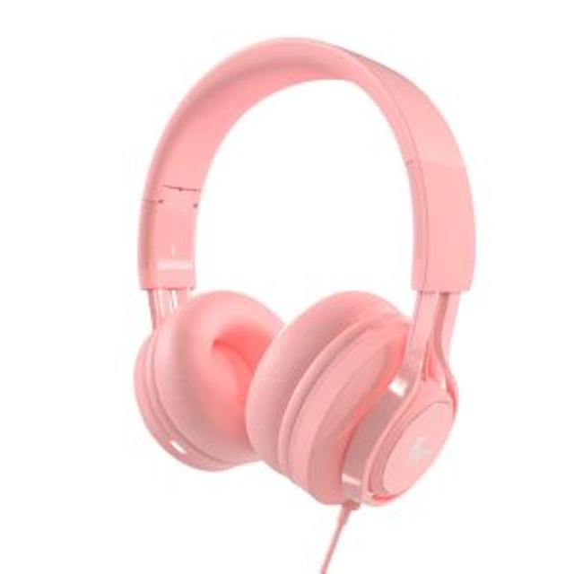 AUDIFONOS XTECH CUTIE KIDS CON MICROFONO Y CONTROL DE VOLUMEN ON EAR – ROSADO