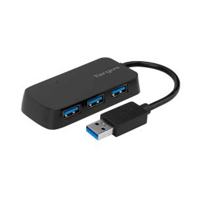 HUB USB 3.0 TARGUS 4-PUERTOS NEGRO