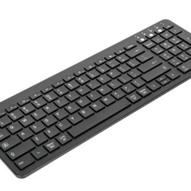 TECLADO TARGUS INALAMBRICO ANTIMICROBIANO BLUETOOTH 5.1 NEGRO