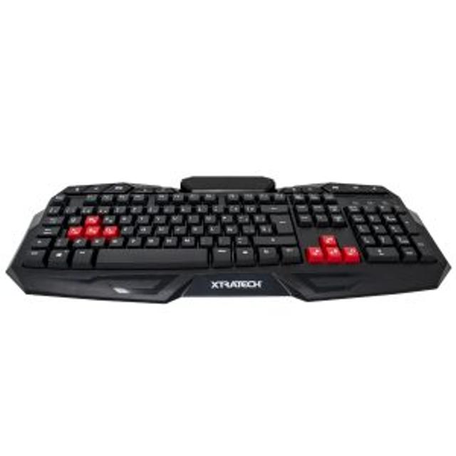 TECLADO XTRATECH ALAMBRICO GAMER XFIRE KB-801 ILUMINADO USB – NEGRO