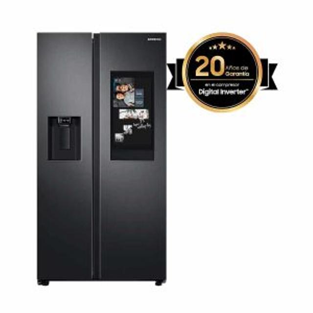 REFRIGERADOR SAMSUNG 760 L (26.8 Pie 3) WIFI INVERTER SIDE BY SIDE DISP. AGUA-HIELO