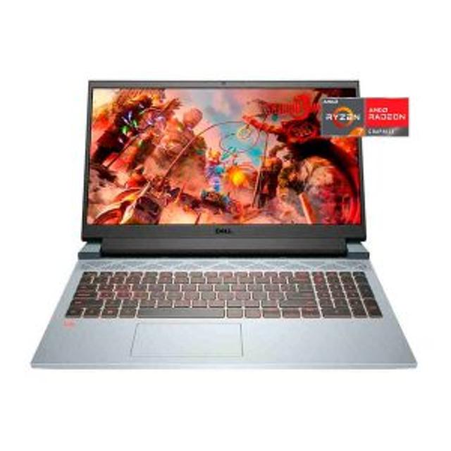 LAPTOP/NOTEBOOK DELL GAMER 5525 AMD R7-6800H 3.2GHZ-16GB-512GB SSD-TG RTX 3060 6GB-GRIS-15.6″FHD-T.NUM-W11