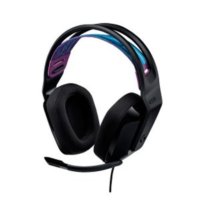 AUDIFONO + MICROFONO LOGITECH ALAMBRICO GAMER G335 – 3.5mm NEGRO