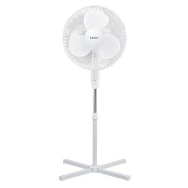 VENTILADOR LIBERA PEDESTAL 3 ASPAS 16″ – BLANCO