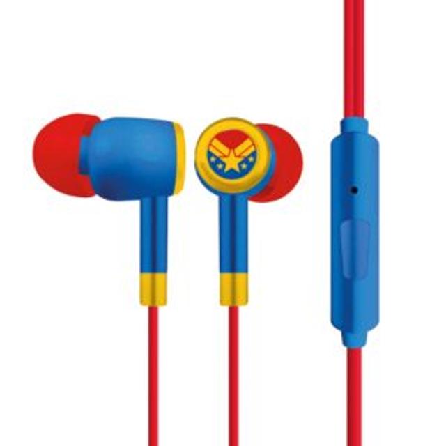 AUDIFONO + MICROFONO XTECH CAPITAN AMERICA IN EAR 3.5mm LC.MARVEL