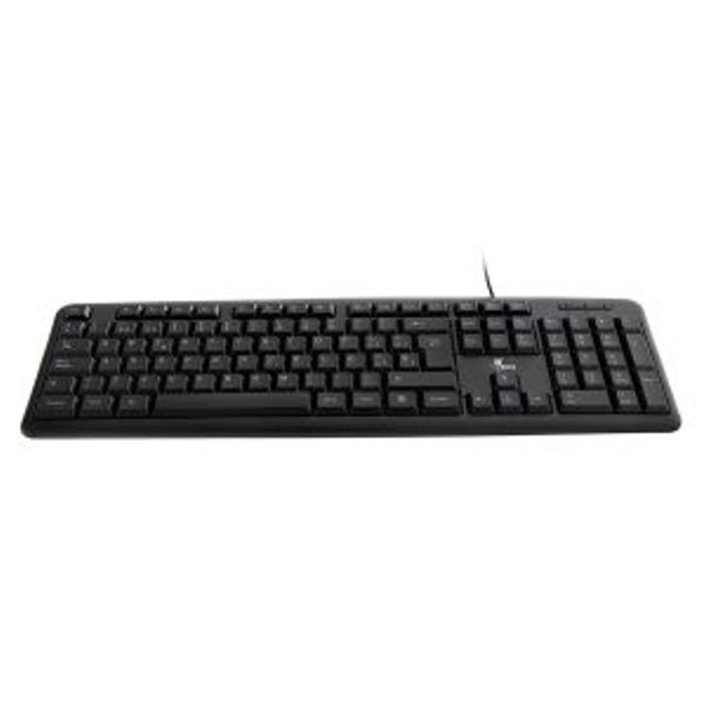 TECLADO XTECH ALAMBRICO USB – NEGRO