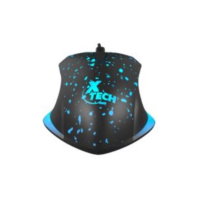 MOUSE XTECH ALAMBRICO GAMER 3D LUZ LED 7 COLORES USB