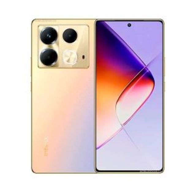 CELULAR INFINIX NOTE 40 PRO 8GB + 8GB (VIRTUAL) /256GB DORADO (INCLUYE CARGADOR INALAMBRICO – CASE)