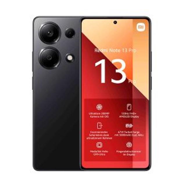 CELULAR XIAOMI NOTE 13PRO 4G 8GB 256GB NEGRO