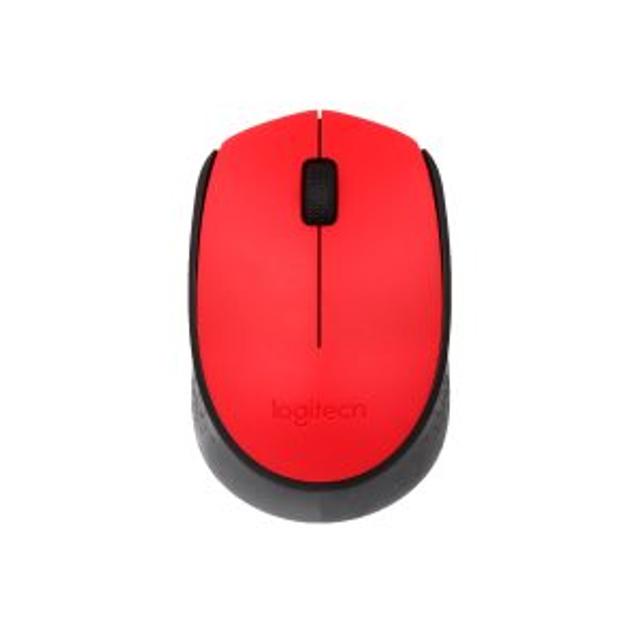 MOUSE LOGITECH INALAMBRICO M170 ROJO