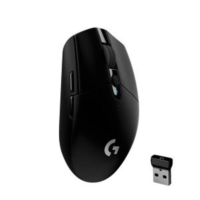 MOUSE LOGITECH INALAMBRICO GAMER G305 LIGHTSPEED 2.4GHZ NEGRO