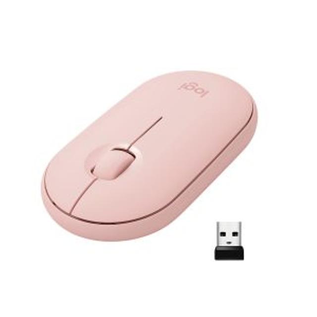 MOUSE LOGITECH INALAMBRICO M350 2.4 GHZ USB – ROSADO