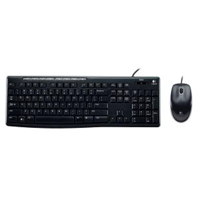 TECLADO + MOUSE LOGITECH ALAMBRICO MK200 USB