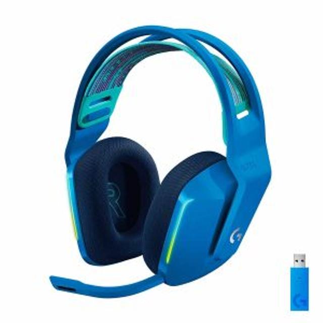 AUDIFONO + MICROFONO LOGITECH INALAMBRICO GAMER G733 LIGHTSPEED RGB USB AZUL