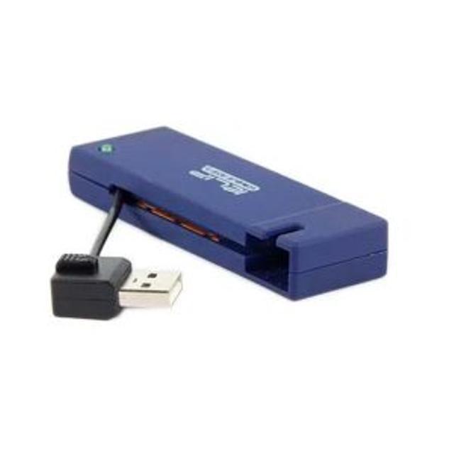 HUB USB KLIP XTREME 4 PUERTOS 2.0 – AZUL