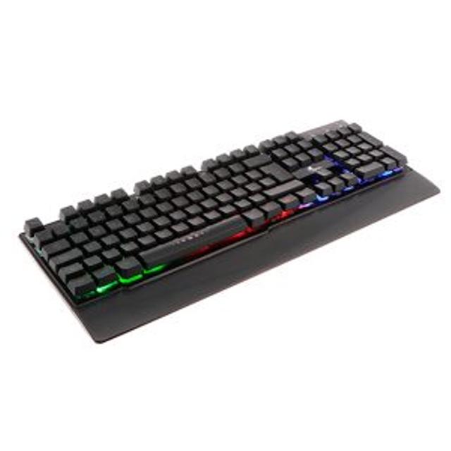 TECLADO XTECH ALAMBRICO GAMER ARMIGER LED USB – ESPAÑOL