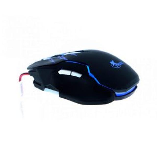 MOUSE XTECH ALAMBRICO GAMER 3D USB LED – NEGRO