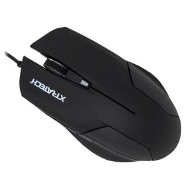 MOUSE GAMER XFIRE XTRATECH 6D ALAMBRICO USB – LUCES LED – NEGRO