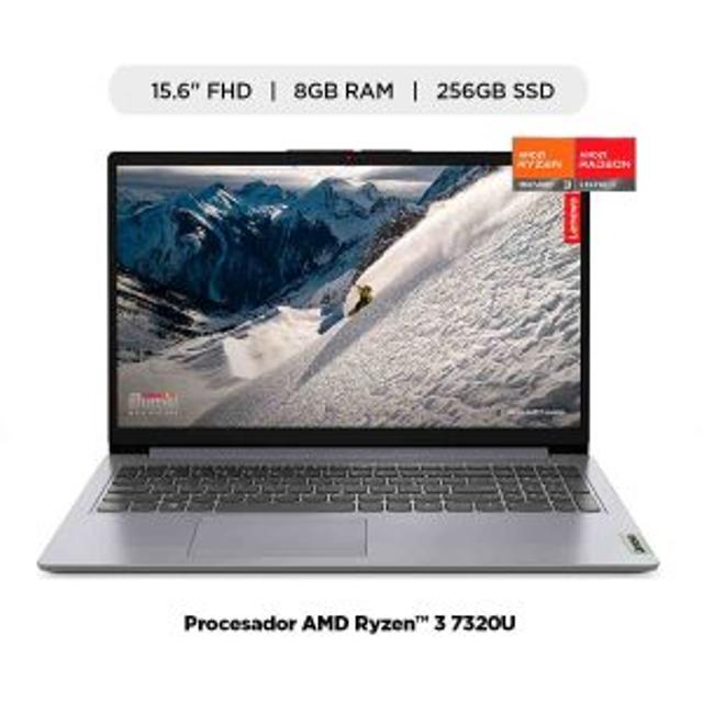 LAPTOP/NOTEBOOK LENOVO IP1 15AMN7 R3-7320U 2.4GHZ-8GB-256GB SSD-CLOUD GREY-15.6″FHD-W11