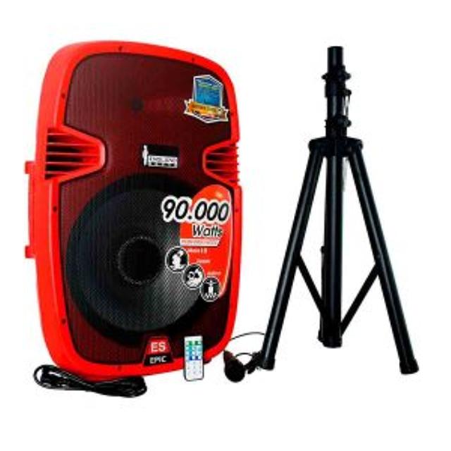 PARLANTE AMPLIFICADO ENGLAND SOUND 15″ 90.000w – ROJO