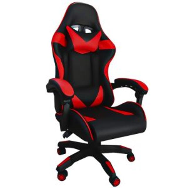 SILLA GAMER XTRATECH XFIRE NEGRO CON ROJO