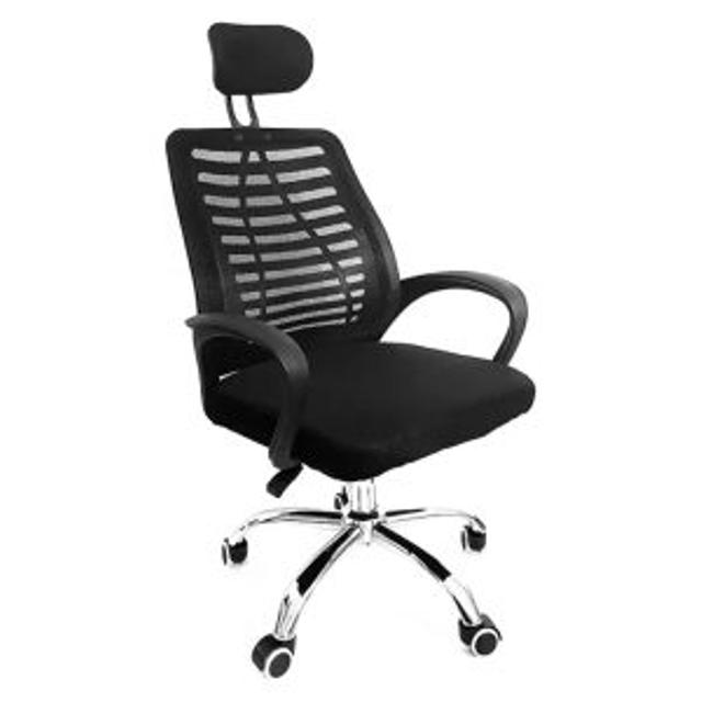 SILLA EJECUTIVA XTRATECH CON REPOSA BRAZOS NEGRA