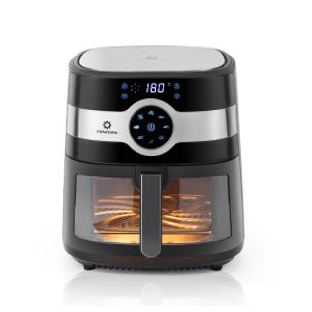 FREIDORA DE AIRE INDURAMA 8.0 LITROS DIGITAL NEGRA AIR FRYER AFI-8L