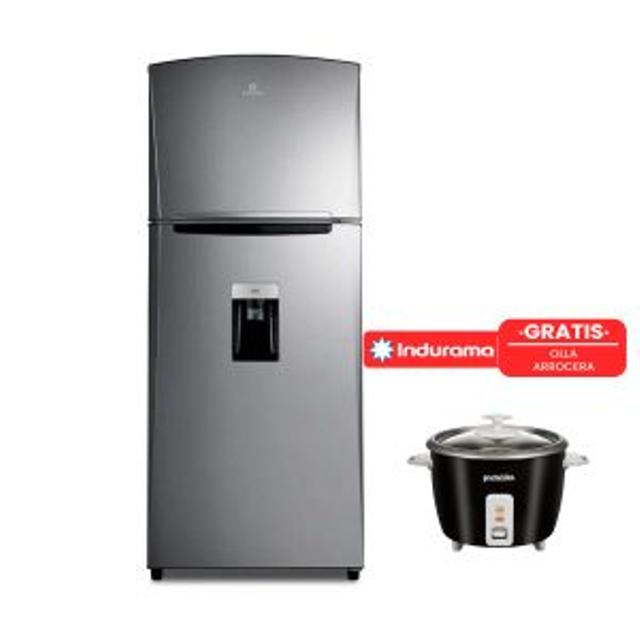 REFRIGERADOR INDURAMA 390 LITROS RI-480 QUARZO INVERTER DISP. AGUA – CROMADA