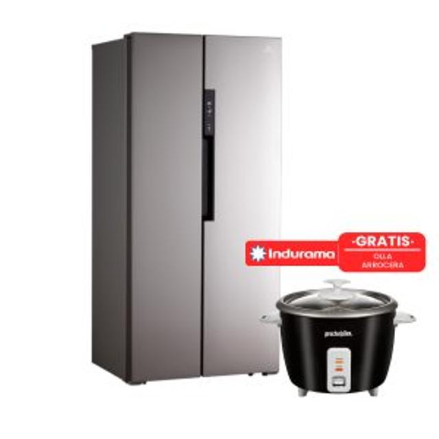 REFRIGERADOR INDURAMA 480 LITROS RI-770 SIDE By SIDE – SILVER